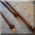 D22. Curtain rods. 